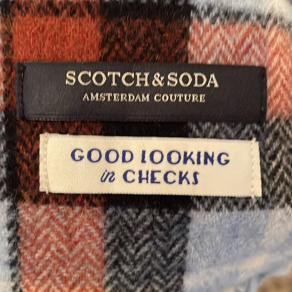 Scotch & Soda Plaid Scarf